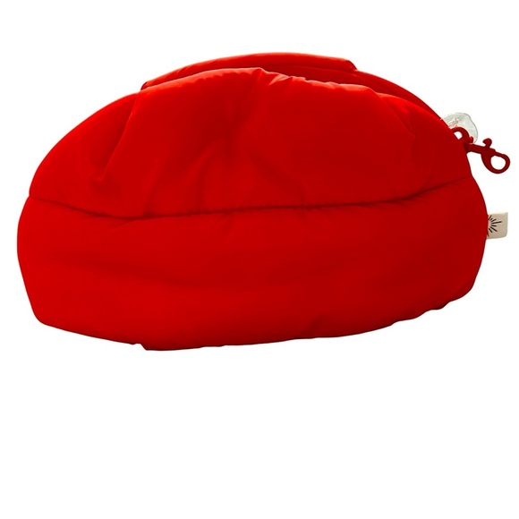aerie Handbags - Aerie Offline Red Puffy Makeup Bag NWT